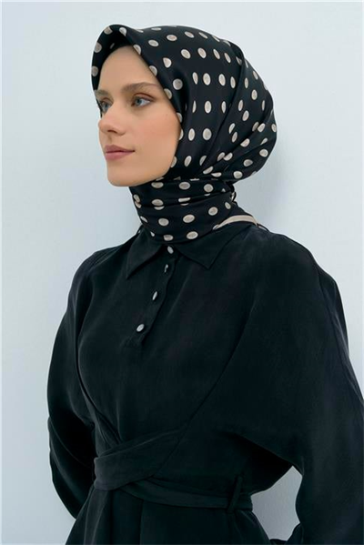 Armine  Saf İpek Twill Eşarp 9544D 01