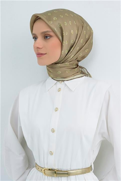 Armine  Saf İpek Twill Eşarp 9544D 34