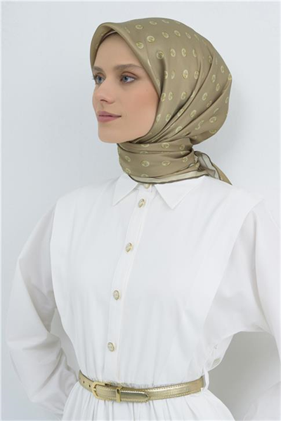 Armine  Saf İpek Twill Eşarp 9544D 34
