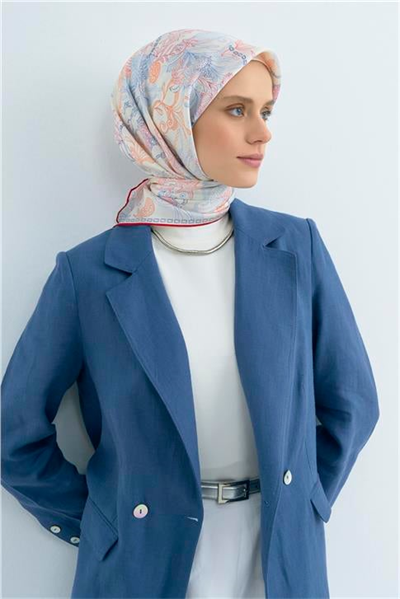 Armine  Saf İpek Twill Eşarp 9545D 04