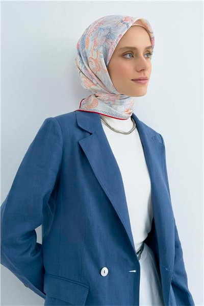 Armine  Saf İpek Twill Eşarp 9545D 04