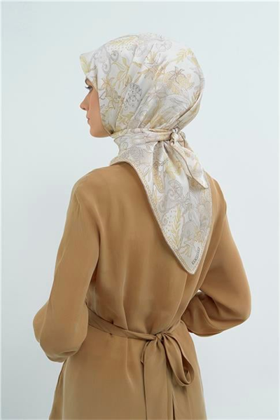 Armine  Saf İpek Twill Eşarp 9545D 06