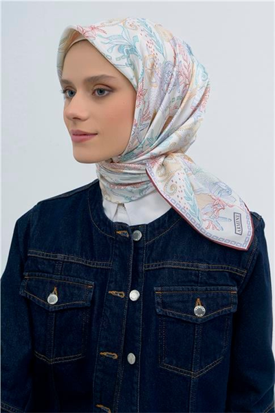 Armine  Saf İpek Twill Eşarp 9545D 51