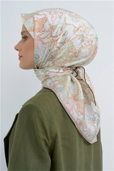 Armine  Saf İpek Twill Eşarp 9545D 52