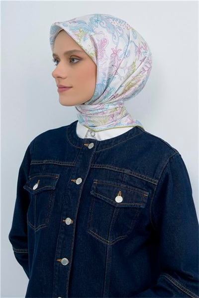 Armine  Saf İpek Twill Eşarp 9545D 53