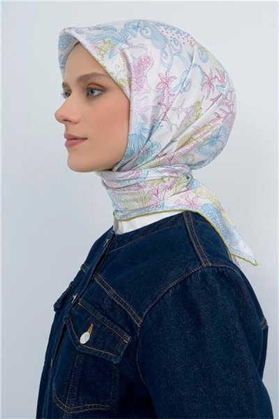 Armine  Saf İpek Twill Eşarp 9545D 53