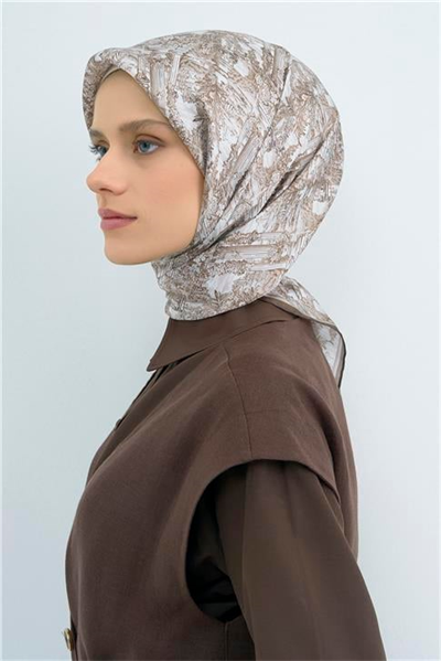 Armine  Saf İpek Twill Eşarp 9546D 07