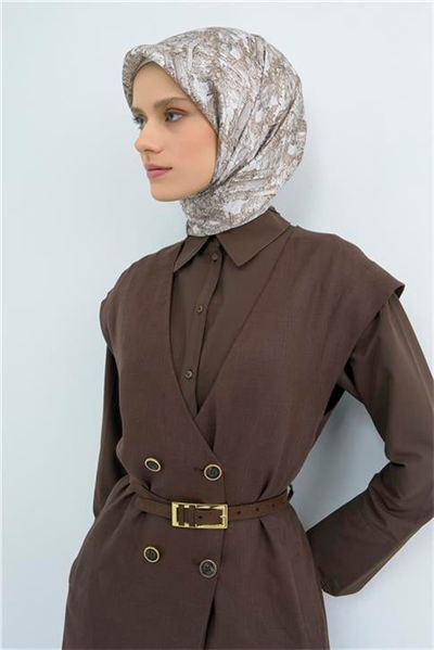 Armine  Saf İpek Twill Eşarp 9546D 07
