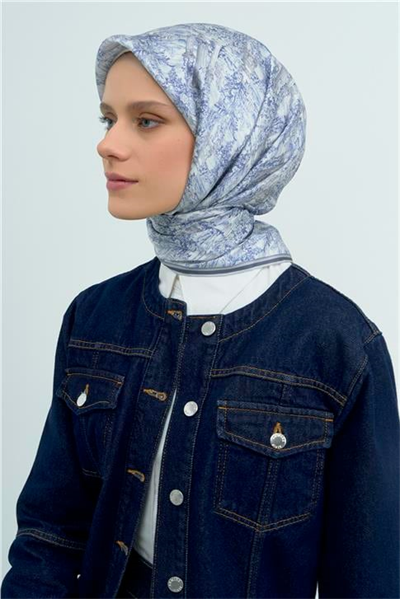 Armine  Saf İpek Twill Eşarp 9546D 34