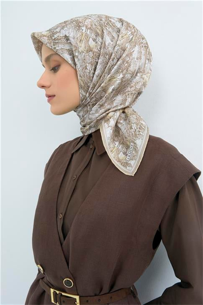 Armine  Saf İpek Twill Eşarp 9546D 80