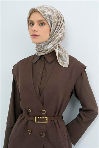 Armine  Saf İpek Twill Eşarp 9546D 80