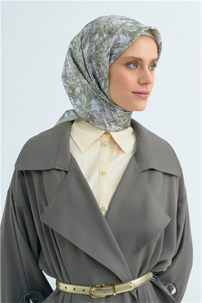 Armine  Saf İpek Twill Eşarp 9546D 82