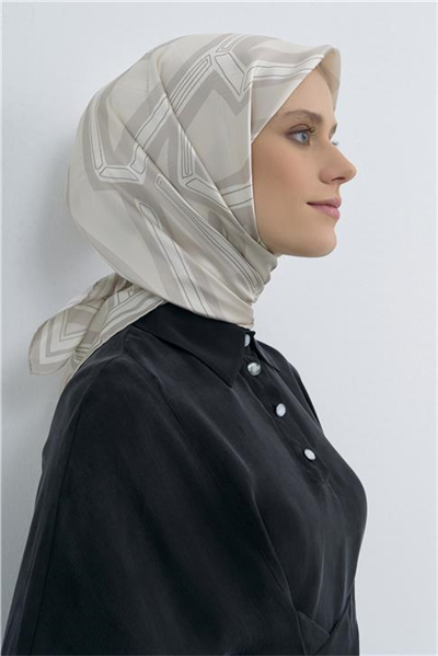 Armine  Saf İpek Twill Eşarp 9547D 01