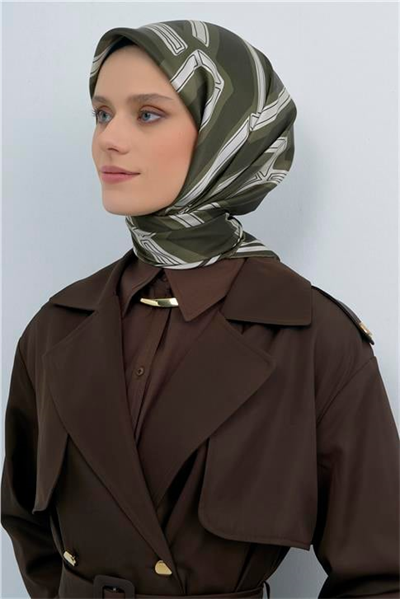 Armine  Saf İpek Twill Eşarp 9547D 82