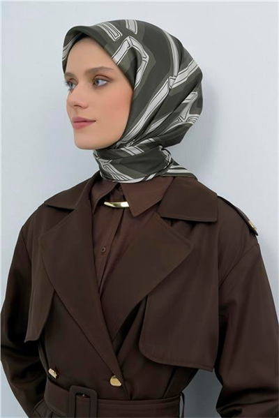 Armine  Saf İpek Twill Eşarp 9547D 82