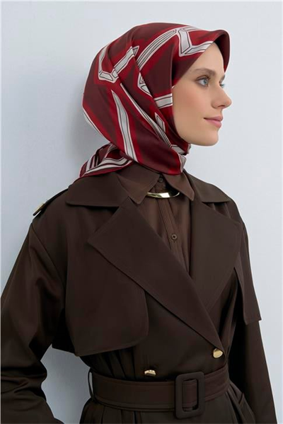 Armine  Saf İpek Twill Eşarp 9547D 83