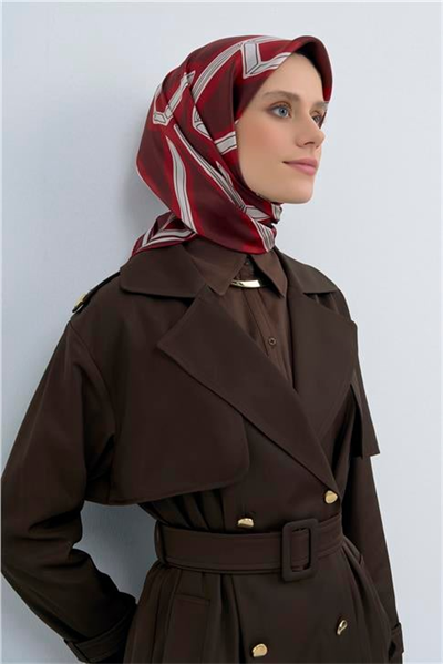 Armine  Saf İpek Twill Eşarp 9547D 83