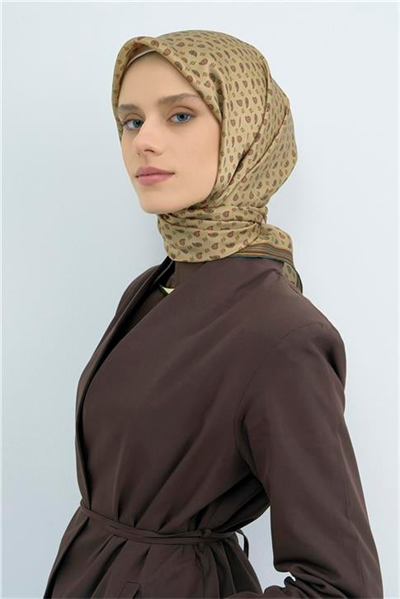 Armine  Saf İpek Twill Eşarp 9548D 81