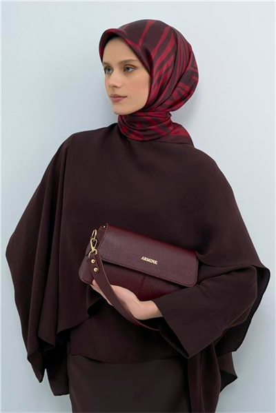 Armine  Saf İpek Twill Eşarp 9550D 36