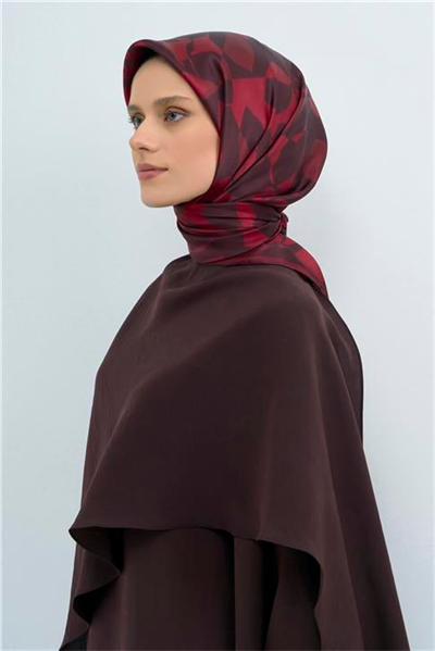 Armine  Saf İpek Twill Eşarp 9551D 02