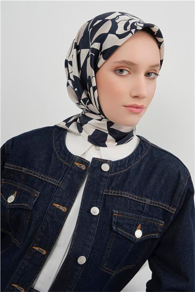 Armine  Saf İpek Twill Eşarp 9551D 06