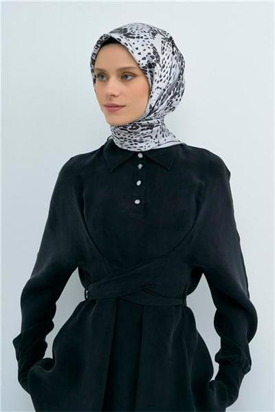 Armine  Saf İpek Twill Eşarp 9552D 84