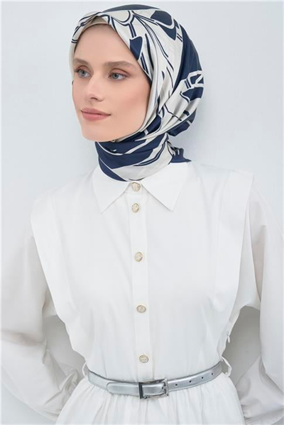 Armine  Saf İpek Twill Eşarp 9553D 06