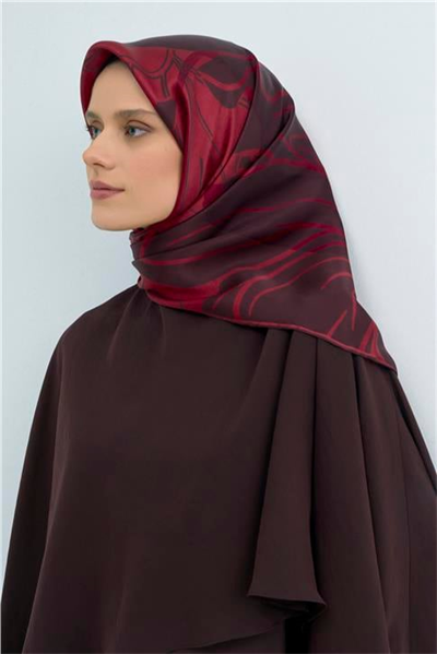 Armine  Saf İpek Twill Eşarp 9553D 34