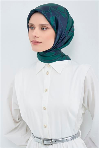 Armine  Saf İpek Twill Eşarp 9553D 80