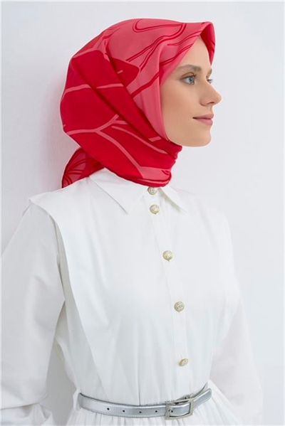 Armine  Saf İpek Twill Eşarp 9553D 81