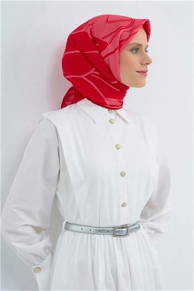 Armine  Saf İpek Twill Eşarp 9553D 81