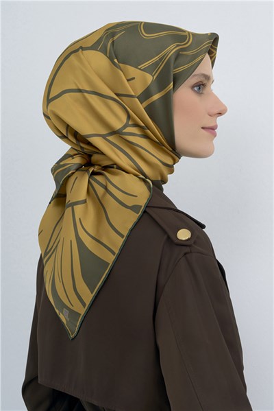 Armine  Saf İpek Twill Eşarp 9553D 84