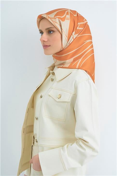 Armine  Saf İpek Twill Eşarp 9553D 85