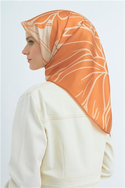 Armine  Saf İpek Twill Eşarp 9553D 85