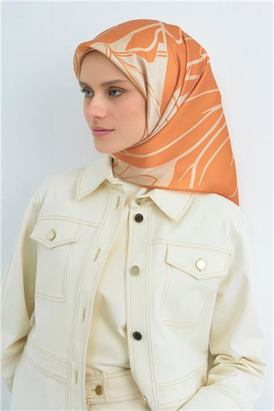 Armine  Saf İpek Twill Eşarp 9553D 85