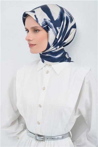 Armine  Saf İpek Twill Eşarp 9555D 02