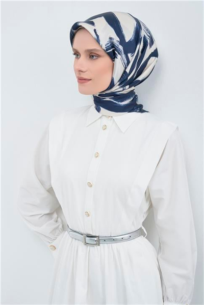 Armine  Saf İpek Twill Eşarp 9555D 02