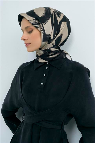 Armine  Saf İpek Twill Eşarp 9555D 05