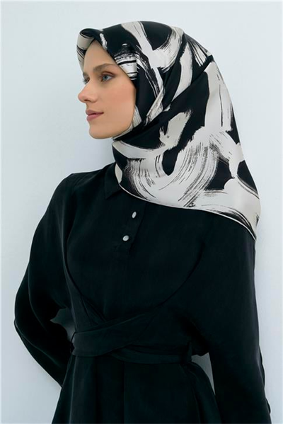 Armine  Saf İpek Twill Eşarp 9555D 06