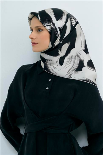 Armine  Saf İpek Twill Eşarp 9555D 06