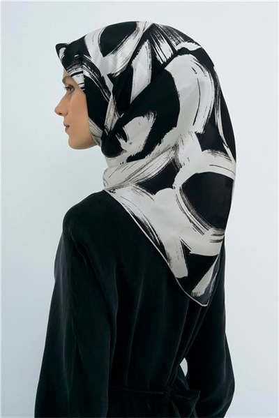 Armine  Saf İpek Twill Eşarp 9555D 06