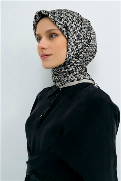 Armine  Saf İpek Twill Eşarp 9556D 01