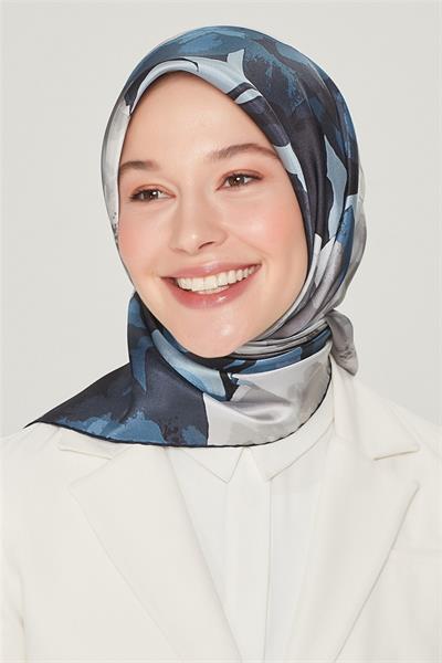 Armine Nostalji Serisi Twill İpek Eşarp 8534-85