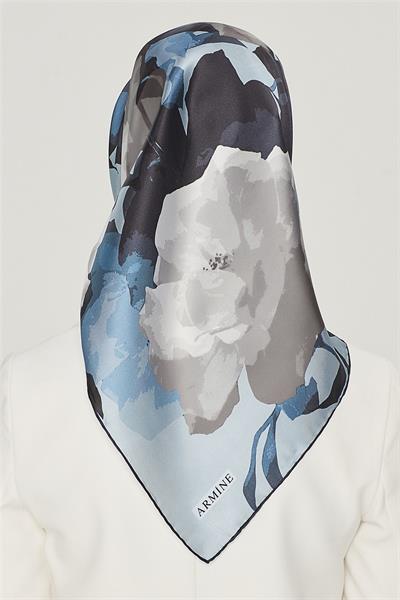 Armine Nostalji Serisi Twill İpek Eşarp 8534-85