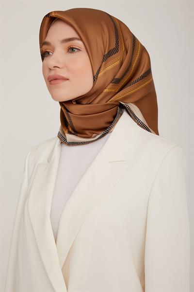 Armine 2022-23 Sonbahar Kış Sezonu Twill İpek Eşarp 8833D02 34