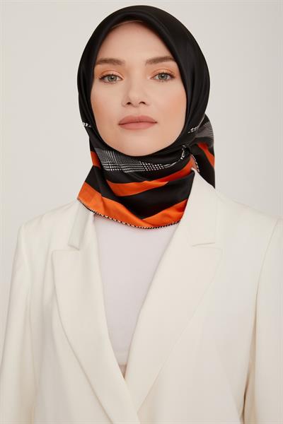 Armine 2022-23 Sonbahar Kış Sezonu Sura İpek Eşarp 8811D02 54