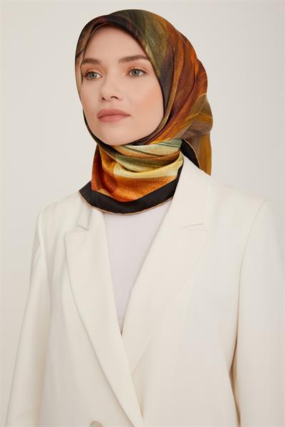 Armine 2022-23 Sonbahar Kış Sezonu Twill İpek Eşarp 8835D02 40