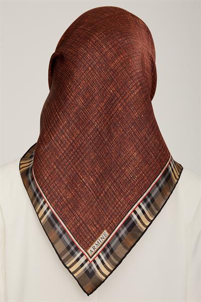 Armine 2022-23 Sonbahar Kış Sezonu Twill İpek Eşarp 8803D02 09