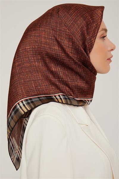 Armine 2022-23 Sonbahar Kış Sezonu Twill İpek Eşarp 8803D02 09