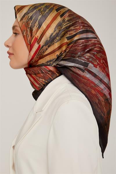 Armine 2022-23 Sonbahar Kış Sezonu Twill İpek Eşarp 8804D02 05